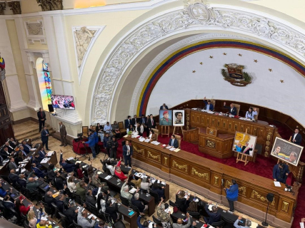 Votación en la Asamblea Nacional de Venezuela ASAMBLEA NACIONAL DE VENEZUELA EN X