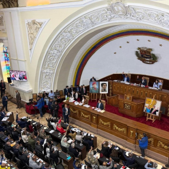 Votación en la Asamblea Nacional de Venezuela ASAMBLEA NACIONAL DE VENEZUELA EN X