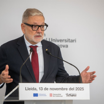El alcalde de Lleida, Fèlix Larrosa. Lorena Sopêna - Europa Press