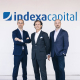 Los fundadores de Indexa Capital Group, Unai Ansejo, François Derbaix y Ramón Blanco. INDEXA CAPITAL GROUP