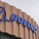 22 July 2024, United Kingdom, Farnborough: A sign for Boeing is seen at the Farnborough International Airshow. Photo: Jonathan Brady/PA Wire/dpa Jonathan Brady/PA Wire/dpa