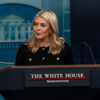 La portavoz de la Casa Blanca, Karoline Leavitt  Andrew Leyden/ZUMA Press Wire/dp / DPA