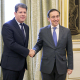 El ministro de Asuntos Exteriores, Unión Europea y Cooperación, José Manuel Albares, se reúne con el ministro principal de Gibraltar, Fabian Picardo, en el Palacio de Viana MINISTERIO DE ASUNTOS EXTERIORES