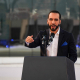 El presidente de El Salvador, Nayib Bukele, durante un acto en abril de 2024 (archivo) Europa Press/Contacto/Camilo Freedman