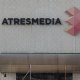 Letras y logo de Atresmedia en la fachada del edificio de la sede del grupo de comunicación Atresmedia en San Sebastián de los Reyes, en Madrid (España) a 10 de febrero de 2020. Ricardo Rubio - Europa Press
