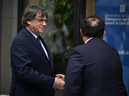 El presidente de Junts per Catalunya, Carles Puigdemont Jasper Jacobs / Europa Press