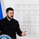 El presidente ucraniano, Volodimir Zelenski, durante una reciente visita a Roma. Europa Press/Contacto/Francesco Fotia