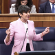 La ministra de Vivienda, Isabel Rodríguez, durante un pleno en el Congreso de los Diputados, a 15 de abril de 2026, en Madrid (España).  Eduardo Parra - Europa Press