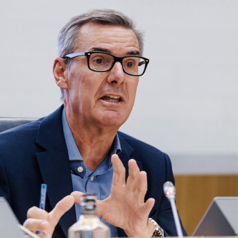 El presidente de la CNMV, Carlos San Basilio. Carlos Luján - Europa Press