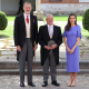 El Rey Felipe VI, Gonzalo Celorio y la Reina Letizia tras la entrega del Premio de Literatura en Lengua Castellana | Europa Press