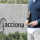 Logotipo de Acciona en la sede de Madrid Diego Radamés - Europa Press