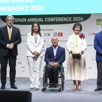 Concha Osácar recibe el Pedro de Churruca-ULI Spain Awards por su trayectoria dentro del inmobiliario. ULI SPAIN