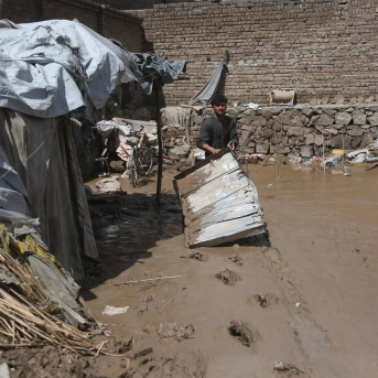 Daños materiales por las inundaciones en la provincia de Nangarhar, en el este de Afganistán (archivo) Europa Press/Contacto/Saifurahman Safi