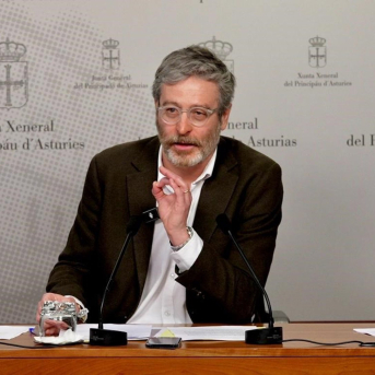 El diputado de Vox en la Junta General del Principado, Javiér Jové. VOX