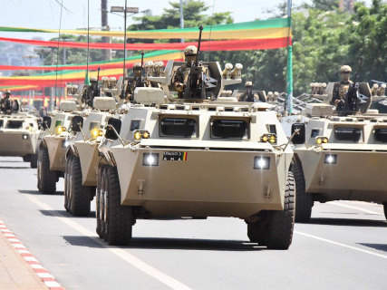 Imagen de archivo de un desfile militar en la capital de Malí, Bamako Europa Press/Contacto/Habib Kouyate