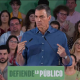 El presidente del Gobierno, Pedro Sánchez, en un acto de precampaña de las elecciones andaluzas EUROPA PRESS