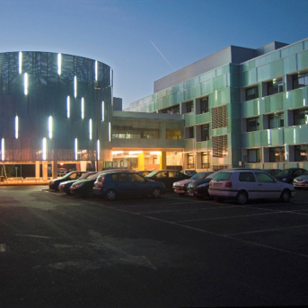 Imagen de archivo del Hospital de Conxo, en Santiago de Compostela. SERGAS
