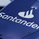 El logo de Banco Santander, en el coche de Williams Raicng de F1. SANTANDER