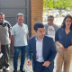 Rita Maestre y Pablo Bustinduy visitan a vecinos del Ensanche de Vallecas EUROPA PRESS