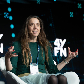 La ceo de Holaluz, Carlota Pi. DAVID ZORRAKINO - EUROPA PRESS