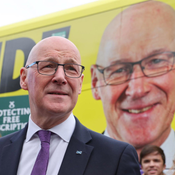 El ministro principal de Escocia, John Swinney Robert Perry/PA Wire/dpa