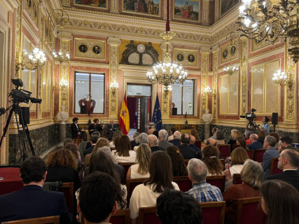 Mónica García reafirma su esperanza de que el Estatuto Marco y la reforma de la LOPS "sean aprobadas en este Congreso" EUROPA PRESS
