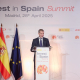 El Rey Felipe VI inaugura el Foro Internacional 'Invest in Spain Summit', en el Casino de Madrid, a 28 de abril de 2025, en Madrid (España).  Jesús Hellín - Europa Press