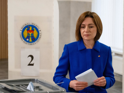 La presidenta de Moldavia, Maia Sandu. Europa Press/Contacto/Vadim Denisov