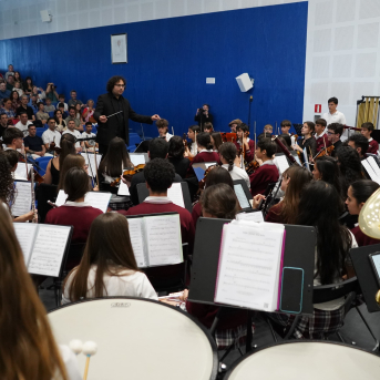 La Joven Orquesta Juan Pablo II inaugura el Proyecto Dimas con un concierto en Parla