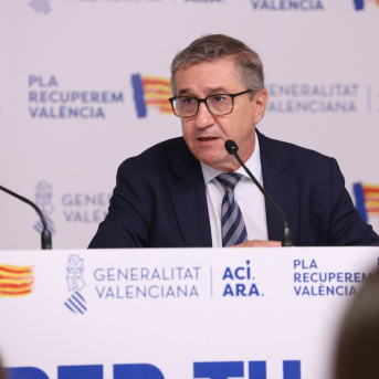 El conseller de Hacienda, José Antonio Rovira, en imagen de archivo GVA