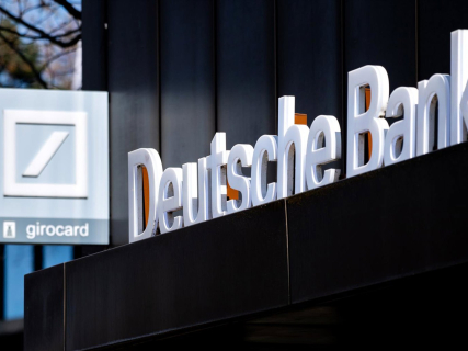 Logo del Deutsche Bank. Hauke-Christian Dittrich/dpa
