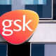 Logo de la farmacéutica británica GSK. Sven Hoppe/dpa