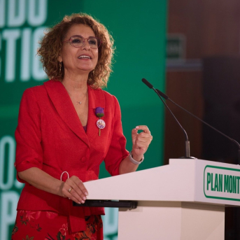 La secretaria general del PSOE-A, María Jesús Montero, en una foto de archivo. PSOE-A
