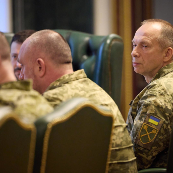 Imagen de archivo del jefe de las Fuerzas Armadas de Ucrania, Oleksander Sirski. Europa Press/Contacto/President Of Ukraine