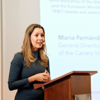 La directora general de Transportes y Movilidad del Gobierno de Canarias, María Fernández CEDIDO POR GOBIERNO DE CANARIAS