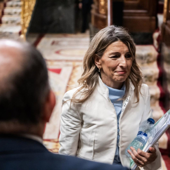 Ampliación | Yolanda Díaz afea al PP su apoyo a Vito Quiles y respalda a Begoña Gómez por el “acoso”