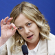 La primera ministra de Italia, Giorgia Meloni, durante una rueda de prensa en Roma (archivo) Roberto Monaldo/LaPresse via ZUM / DPA