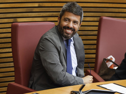 El diputado y expresident, Carlos Mazón, durante la sesión de control en Les Corts Valencianes de este jueves 30 de abril de 2026 Rober Solsona - Europa Press