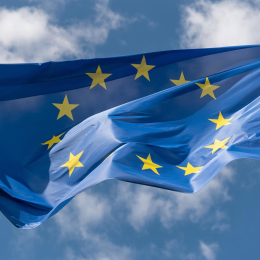 Bandera de la UE Robert Michael/dpa-Zentralbild/d