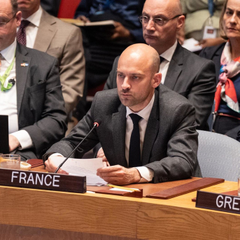 El ministro de Exteriores francés, Jean-Noel Barrot Europa Press/Contacto/Lev Radin