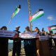 Palestinos participan en una manifestación de solidaridad en apoyo a la Global Sumud Flotilla en el oeste de la ciudad de Gaza, el 30 de abril de 2026 Omar Ashtawy / Zuma Press / Europa Press / Contact