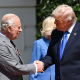 El rey Carlos III y el presidente de Estados Unidos, Donald Trump. Samir Hussein/PA Wire/dpa