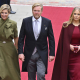 La reina Máxima (izquierda), el rey Guillermo Alejandro (centro) y la princesa Catalina Amalia, heredera al trono (derecha), en un acto en noviembre de 2025 (archivo) Europa Press/Contacto/Eric Lalmand