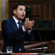 El diputado del PSOE Javier Alfonso Cendón, interviene durante una sesión plenaria, en el Congreso de los Diputados. Carlos Luján - Europa Press