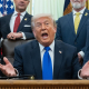 Donald Trump, presidente de Estados Unidos. Europa Press/Contacto/Aaron Schwartz - Pool via CN