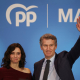 El presidente del Partido Popular, Alberto Núñez Feijóo, y la presidenta de la Comunidad de Madrid, Isabel Díaz Ayuso Alejandro Martínez Vélez - Europa Press