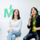 Las coportavoces de Más Madrid Manuela Bergerot y Rita Maestre MÁS MADRID