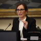 La ministra de Sanidad, Mónica García, durante una comparecencia ante la Comisión de Sanidad en el Senado, a 23 de abril de 2026, en Madrid (España) Alejandro Martínez Vélez - Europa Press