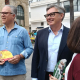Manuel Gavira en el mercado central de abastos de Jerez. EUROPA PRESS