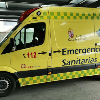 Imagen de archivo de una ambulancia soporte vital básico. EUROPA PRESS Imagen de archivo de una ambulancia soporte vital básico. EUROPA PRESS